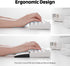 LTC Keyboard Wrist Rest - Cushion Support Pads for 61-Key Keyboard - PU Leather & Anti-Slip Base - White (60% Compact)