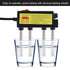 Generic Water Electrolyzer Test Kit, Home Water Quality Tester with Electrodes, Water Purity Measuring Tool