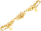 Brass Double-Hole Cabinet Handle 148X35X24Mm, Metal Pulls for Dresser Drawers and Wardrobe