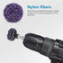 31 2 Inch 1/4" Pcs Quick to Change Easy to Strip Discs - Sanding Discs with Pad Holder - Paint Stripping Wheel