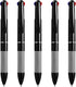 Cambond 3-in-1 Multicolor Pen, 1.0mm, 3-Color Retractable Ballpoint Pens for Office, School Supplies, 5 Pack
