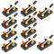 Educational Single Pole Knife Switch, 10PCS Physics Laboratory Equipment Single Pole Single Throw (SPST)