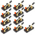 Educational Single Pole Knife Switch, 10PCS Physics Laboratory Equipment Single Pole Single Throw (SPST)