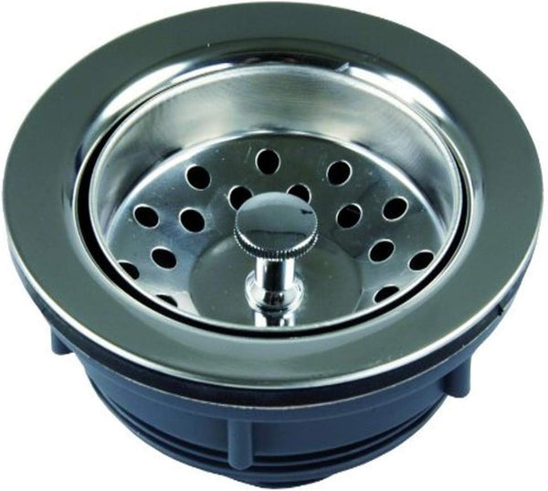 JR Products 95285 Large Kitchen Strainer - Chrome