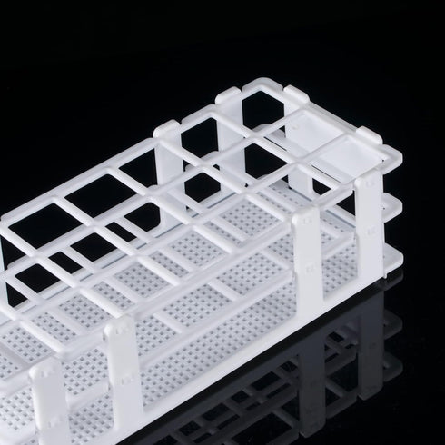 Eowpower 3Pcs Plastic Lab Test Tube Rack Storage Stand, Detachable for 30mm Test Tubes (21 Hole)