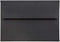 JAM PAPER 4Bar A1 Premium Invitation Envelopes, 3 5/8 x 5 1/8, Black Linen, 100/Pack