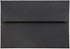 JAM PAPER 4Bar A1 Premium Invitation Envelopes, 3 5/8 x 5 1/8, Black Linen, 100/Pack