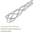 MECCANIXITY Cable Pulling Grip for Light & Heavy Cable (d:6-9mm, Silver) 33cm, 1.1FT Wire Mesh Puller Socks Grip