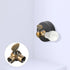 SEWACC 180-degree M10 Rotating Wall Sconce Adapter Metal Lamp Ball Head with Handle Swivel Internal Thread Connector