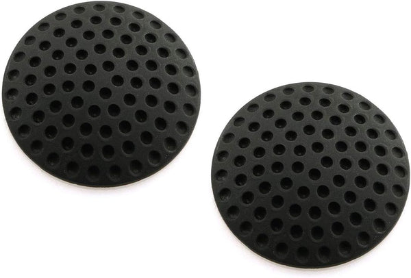 HJ Garden 6PCS Black Wall Protectors, Rubber Self Adhesive Doorknob Bumpers for Home Office Doorstop