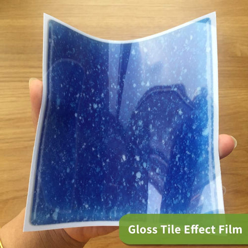 25 Pcs Self-adhesive Tile Transfer: Peel and Stick Tile Decal for Kitchen Bathroom Waterproof Backsplash