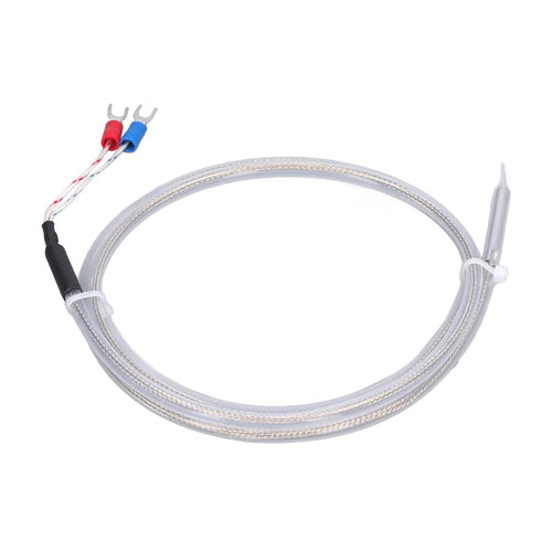 K Thermocouple, PTFE Thermocouple 1 Meter K Temperature Transducer Probe, Industrial Temperature Sensors