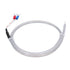 K Thermocouple, PTFE Thermocouple 1 Meter K Temperature Transducer Probe, Industrial Temperature Sensors