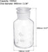 PATIKIL 1000mL Reagent Media Bottle, 1Pcs Round Graduated Glass Storage Bottle with Clear Cap for Chemistry Lab Universities Home, Clear by PATIKIL