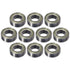 Othmro 10Pcs 688ZZ Deep Groove Ball Bearings: Double Plastic Sealed, Carbon Steel, 0.31x0.63x0.2inch