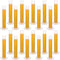 20 Pack 50 ml Graduated Cylinder Set, Clear Plastic Graduated Cylinder for Hydrometer Test Tubes
