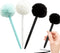 IXIGER Plush Pens, Cute Fluffy Ball Top Pens, Colorful Gift Pen for Easter and Party Supplies, 3 pcs Fun Pens