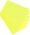 Vanpad Lined Sticky Notes 4X6 in Bright Yellow, Ruled Stickies with Strong Adhesive, 6 Pads/Pack, 45 Sheets/Pad