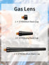 58 040"~1/8" Setup WP-9/20/25 PCS TIG Welding Torch Kit Gas Lens