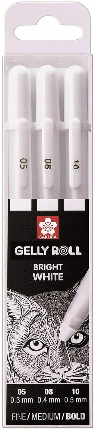 SAKURA - Gelly Basic White - 05-08 - 10 - Set