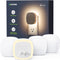 AUVON Plug-in LED Backlit Night Light with Motion Sensor & Dusk to