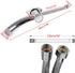 Set, Handheld Bidet Toilet Sprayer, ABS Bathroom Bidet Sprayer Baby Cloth Diaper Sprayer, Bidet Cleaning System Kit