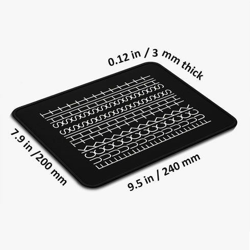 LPHEKS Funny Hidden Message Mouse Pad Funny Office Mousepad with Sarcastic Quote, Cool Gaming Mouse Pad for Desk