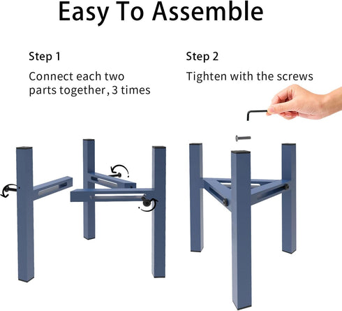 Drawinsage 1-1.5 Adjustable Metal Drink Dispenser Stand Holder for Gallon, Stable Beverage-Dispenser Stand for Indoor
