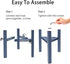 Drawinsage 1-1.5 Adjustable Metal Drink Dispenser Stand Holder for Gallon, Stable Beverage-Dispenser Stand for Indoor