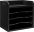 YMYNY Desktop File Organizer with Handle, Document Letter Mail Tray Sorter, 5 Tiers Paper Holder for School Home