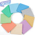 Joyberg 18 Pads Sticky Notes, 3x3” Aesthetic Notes, 9 Colors for Office, School, Home Desks