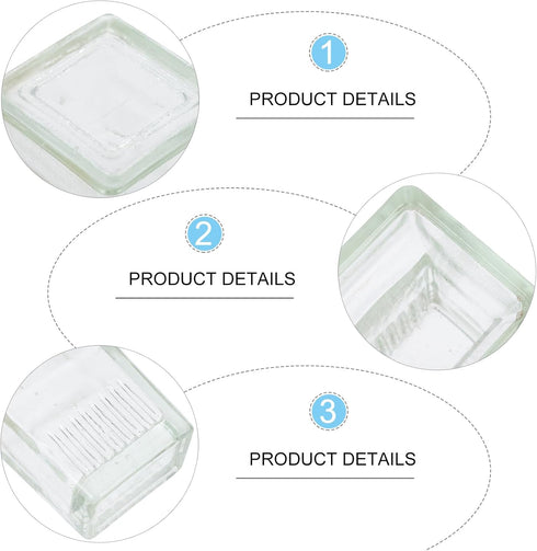 ULTECHNOVO 2 Pcs Glass Staining Jar Laboratory Material, 9-Slide Staining Tank with Lids