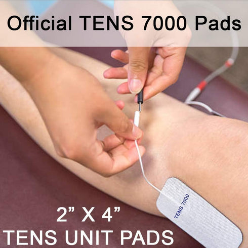 7000 32 Pack, 16-2" 2", 16-2" 4" Pack TENS Official TENS Unit Replacement Pads, X X Electrode Pads Compatible with Most