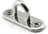 2-Pack M5 Strip Type Eye Plate with Enclosed Hook, 304 Stainless Steel Heavy Duty Ceiling & Wall Mount Hardware