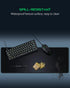 Black Shark Gaming Mouse Pad Desk Mat, 31.5” x 11.8” x 0.15”, Superfine Fiber Surface, Non-Slip Rubber Base for Gamers