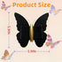 HAKSEIFA Butterfly Wall lihgts Decorations Solar Fence Lights Outdoor Solar Deck Light Waterproof LED Solar Powered