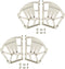 Amagogo 2 Sets Cabinet Flip Shoes Drawer Cabinet Hinges Flip Drawer Hinge Mounting
