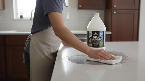 50% 12.5x (1 Belle Chemical Pure Concentrated Vinegar Stronger Indoor and Outdoor Cleaner Gallon)