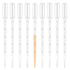 G2PLUS 100PCS 5ml Transfer Pipettes, Plastic Graduated Disposable Droppers for Liquid, Science Laboratory