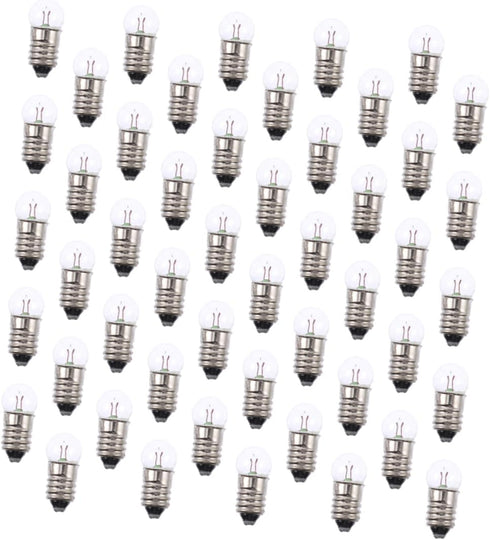 50pcs Small Bulbs Science Experiments Electricity Kit Round Light Bulbs Science Kit