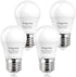 LED Bulb 120V, 40W Equivalent, A15 Warm White 2700K Energy Saving Bulb, E26 Medium Screw Base, 4 Pack