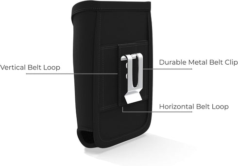 AGOZ TC50, TC51, TC52, TC55, TC56, TC57, TC20, TC21, TC25, TC26 Barcode Scanner Holster for Zebra to fit with Handheld