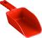 Vikan Remco 63004 Color-Coded Plastic Hand Scoop, 16 oz, BPA-Free Food-Safe Kitchen Utensils, Red