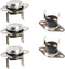 Fielect 5Pcs KSD301 Thermostat 145°C/293°F Normally Closed Snap Disc Limit Control Switch for Microwave