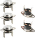 Fielect 5Pcs KSD301 Thermostat 145°C/293°F Normally Closed Snap Disc Limit Control Switch for Microwave