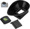 Camera Eyecup, Camera Viewfinder Eyecup Eyeshade 22mm Oval Level Cold Shoe Cover