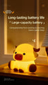 KidoYean 3 Dimmable Cute Highland Cow Night Light, Squishy Highland Cow Novelty Animal Lamp, Level Nursery Nightlight