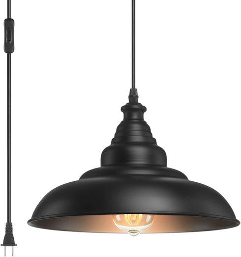 YeLEEiNO Pendant Lighting Fixtures, 14.5 Feet Extension Hanging Lantern Pendant Lamp,Swag Lights
