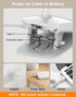 Desk Lamp, 1500mAh Dimmable Reading Lamp with Clamp and Type-C Charging Port, Adjustable Flexible Light for Home Office