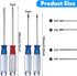 QfwdfcTrenz 4PCS Set, Set Small Screwdriver Tool Flat Head and Phillips, Small Screwdriver Steel Screwdrivers for Toys